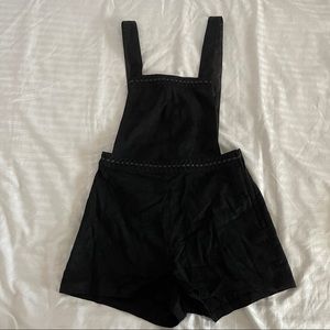 H&M Suede Overalls